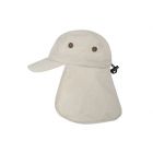 Hatland - UV-Sonnenkappe mit Nackenschutz für Herren - Tropic - Beige